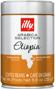 illy arabica selection Etiopia pupelės, 250g