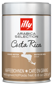 illy arabica selection Costa Rica pupelės, 250g