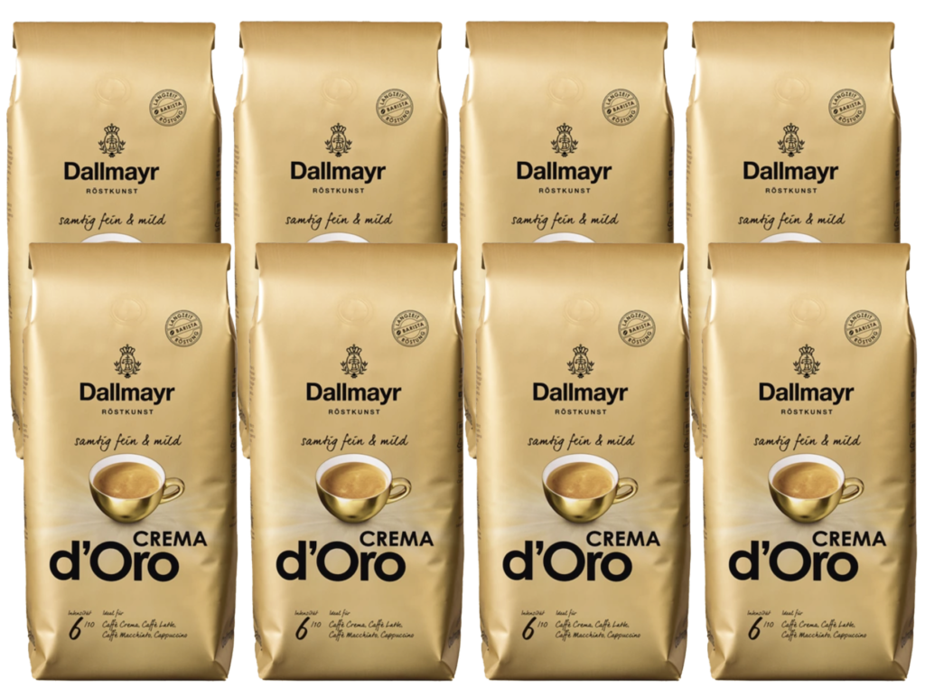 Dallmayr Crema d'Oro, 1kg (8vnt)