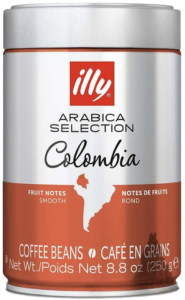 illy arabica selection Colombia pupelės, 250g
