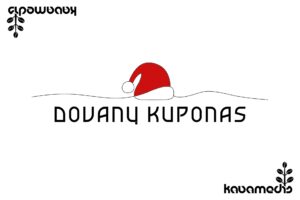 Kalėdinis kavamedis dovanų kuponas (50 eurų)