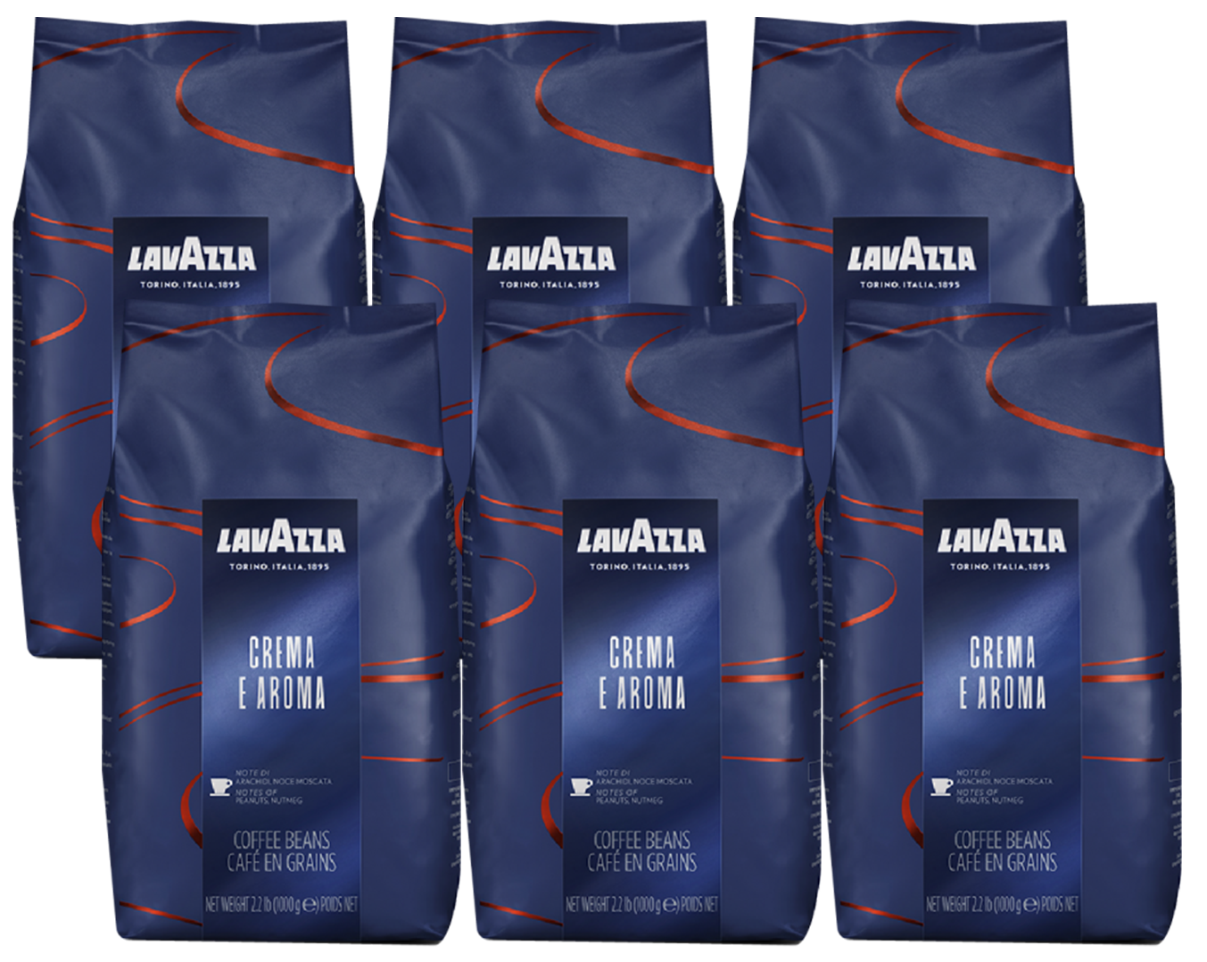 Lavazza Crema e Aroma Blue, 1kg (6vnt)