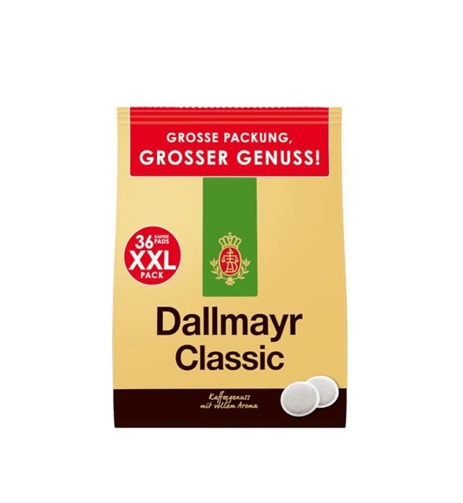 Dallmayr Classic kavos pagalvėlės, 36vnt
