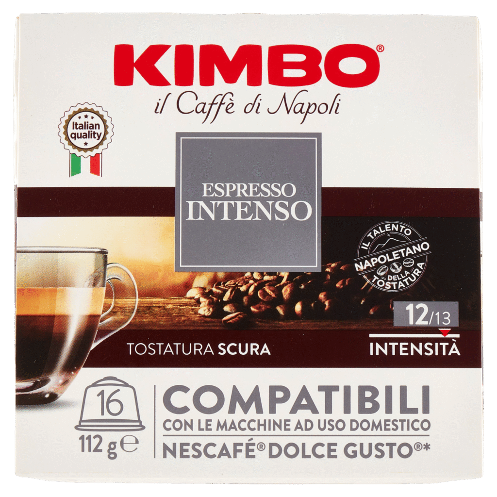 Kimbo Dolce Gusto Intenso kapsulės,16vnt