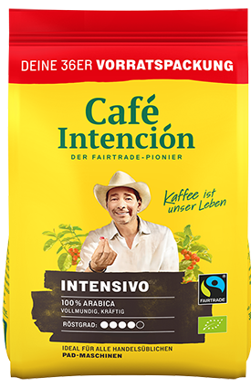 Cafe Intencion bio intensivo kavos pagalvėlės*, 36vnt