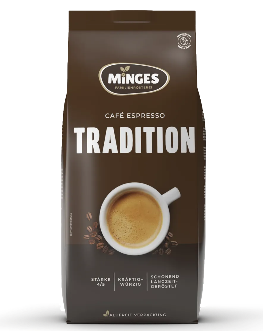 Minges Espresso Tradition kavos pupelės, 1kg