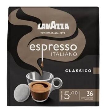 Lavazza Classico kavos pagalvėlės, 36vnt
